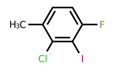 1502669-12-6 | 2-Chloro-4-fluoro-3-iodotoluene