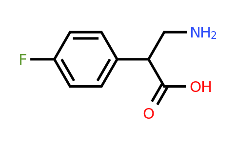 15032-53-8 | 3-Amino-2-(4-fluorophenyl)propanoic acid