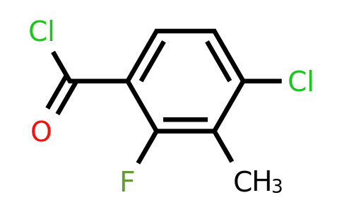 1504344-10-8 | 4-Chloro-2-fluoro-3-methylbenzoyl chloride
