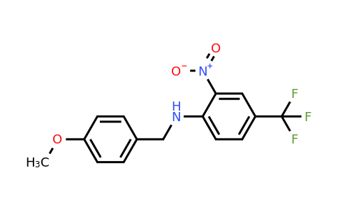 150493-77-9 | N-(4-Methoxybenzyl)-2-nitro-4-(trifluoromethyl)aniline