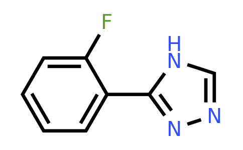 3-(2-Fluorophenyl)-4H-1,2,4-triazole