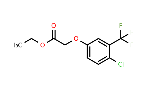 1506449-06-4 | Ethyl 2-[4-chloro-3-(trifluoromethyl)phenoxy]-acetate