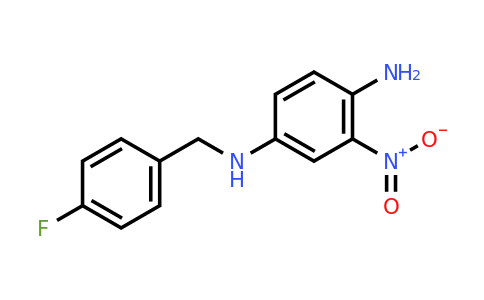 150812-21-8 | N1-(4-Fluorobenzyl)-3-nitrobenzene-1,4-diamine