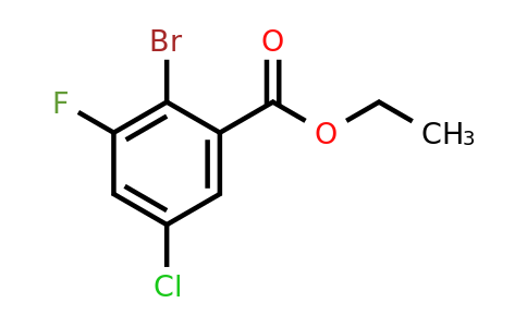 1508363-46-9 | Ethyl 2-bromo-5-chloro-3-fluorobenzoate