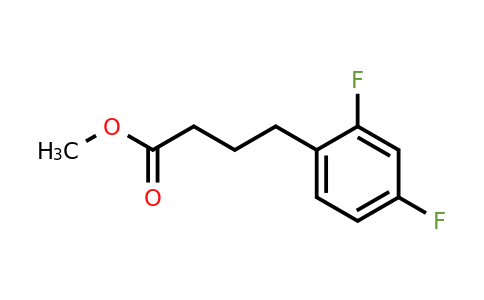 1509001-25-5 | Methyl 4-(2,4-difluorophenyl)butanoate