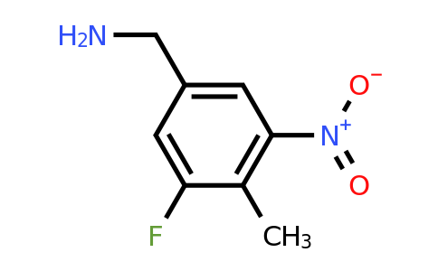 1509439-62-6 | 3-Fluoro-4-methyl-5-nitrobenzylamine