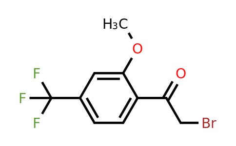 2'-Methoxy-4'-(trifluoromethyl)phenacyl bromide