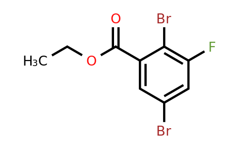 1510626-40-0 | Ethyl 2,5-dibromo-3-fluorobenzoate