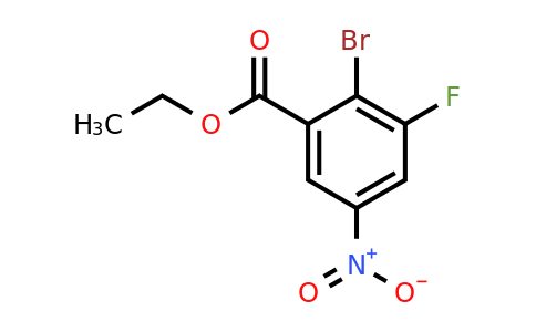 1511698-11-5 | Ethyl 2-bromo-3-fluoro-5-nitrobenzoate