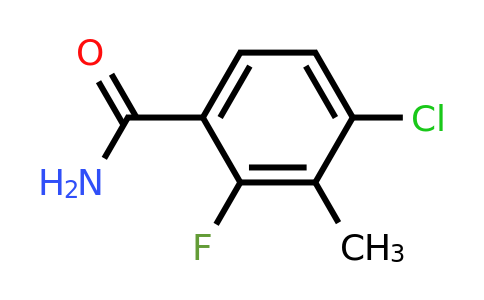 1513009-14-7 | 4-Chloro-2-fluoro-3-methylbenzamide