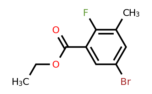 1515410-82-8 | Ethyl 5-bromo-2-fluoro-3-methylbenzoate