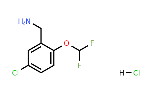 1515924-94-3 | (5-Chloro-2-(difluoromethoxy)phenyl)methanamine hydrochloride