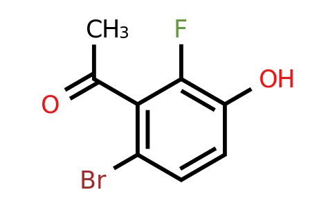 1516380-86-1 | 6'-Bromo-2'-fluoro-3'-hydroxyacetophenone