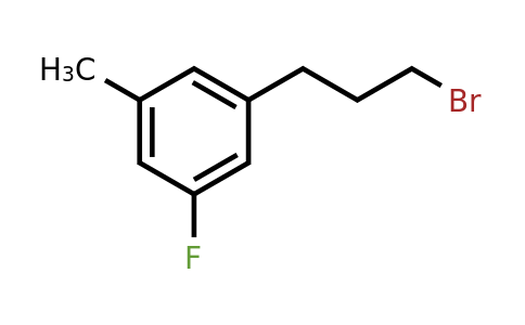 3-(3-Bromopropyl)-5-fluorotoluene