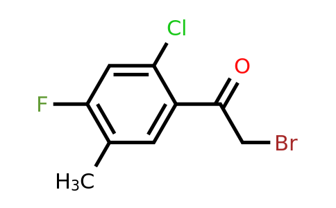 1517361-07-7 | 2'-Chloro-4'-fluoro-5'-methylphenacyl bromide
