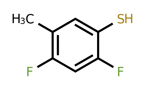 1517679-63-8 | 2,4-Difluoro-5-(methyl)thiophenol