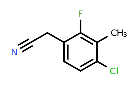 1518193-99-1 | 4-Chloro-2-fluoro-3-methylphenylacetonitrile