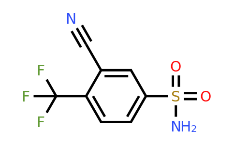 1520970-80-2 | 3-Cyano-4-(trifluoromethyl)benzenesulfonamide