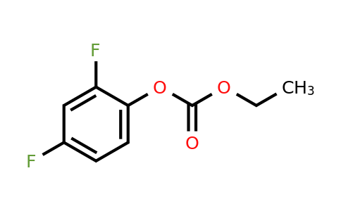 152169-43-2 | 2,4-Difluorophenyl ethyl carbonate
