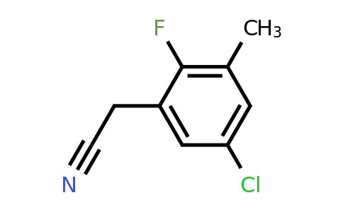 1525678-21-0 | 5-Chloro-2-fluoro-3-methylphenylacetonitrile