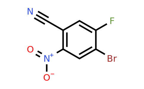 1527490-63-6 | 4-Bromo-5-fluoro-2-nitrobenzonitrile