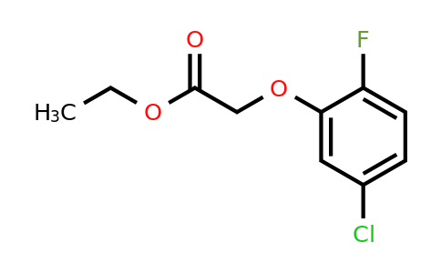 1531209-75-2 | Ethyl 2-(5-chloro-2-fluorophenoxy)acetate
