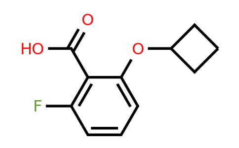 1531276-55-7 | 2-Cyclobutoxy-6-fluorobenzoic acid