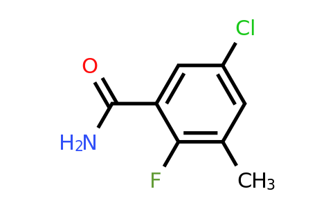 1532638-69-9 | 5-Chloro-2-fluoro-3-methylbenzamide