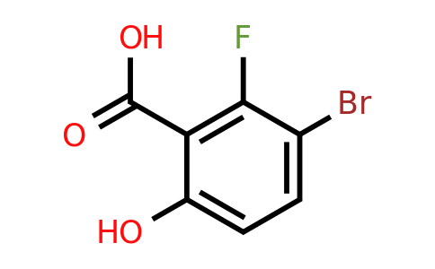 1535395-64-2 | 3-Bromo-2-fluoro-6-hydroxybenzoic acid