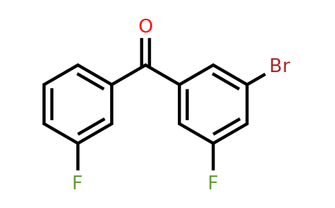 1537494-14-6 | (3-Bromo-5-fluorophenyl)(3-fluorophenyl)methanone