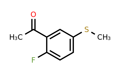 2'-Fluoro-5'-(methylthio)acetophenone
