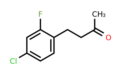 1540370-13-5 | 4-(4-Chloro-2-fluorophenyl)butan-2-one