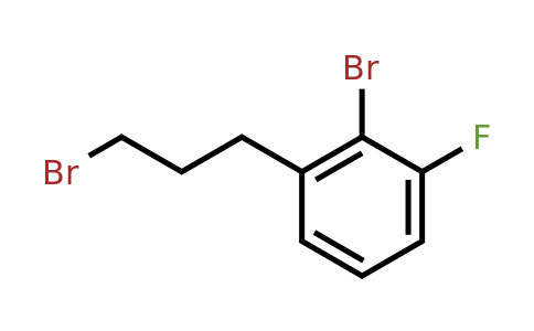 1541870-39-6 | 2-Bromo-3-(3-bromopropyl)fluorobenzene