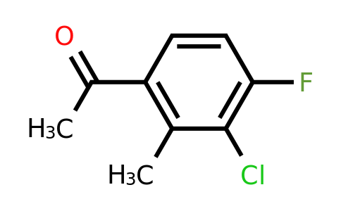 154258-08-9 | 3'-Chloro-4'-fluoro-2'-methylacetophenone