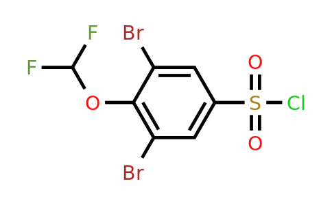 1544865-76-0 | 3,5-Dibromo-4-(difluoromethoxy)benzenesulfonyl chloride