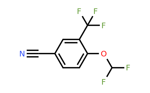 1546355-74-1 | 4-Difluoromethoxy-3-(trifluoromethyl)benzonitrile
