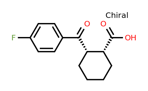 154810-33-0 | cis-2-(4-Fluorobenzoyl)cyclohexane-1-carboxylic acid