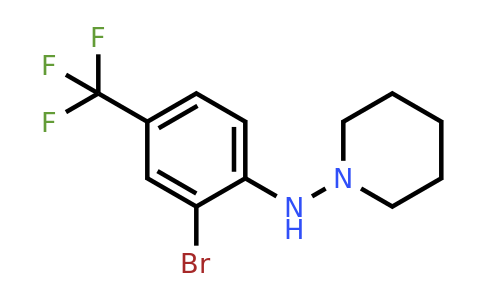 1551146-16-7 | N-(2-Bromo-4-(trifluoromethyl)phenyl)piperidin-1-amine