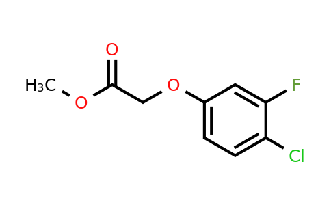 1551376-94-3 | Methyl 2-(4-chloro-3-fluorophenoxy)acetate