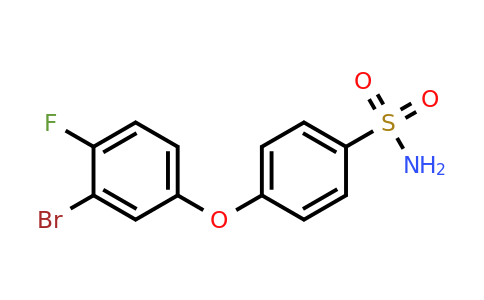 1551728-64-3 | 4-(3-Bromo-4-fluorophenoxy)benzenesulfonamide