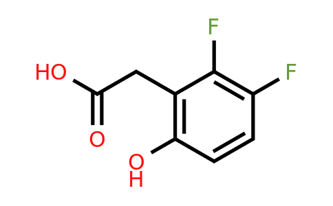 1552707-87-5 | 2,3-Difluoro-6-hydroxyphenylacetic acid