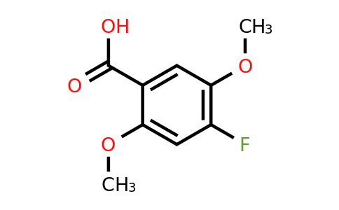 1553751-58-8 | 2,5-Dimethoxy-4-fluorobenzoic acid