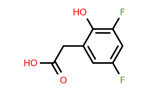 1554106-08-9 | 3,5-Difluoro-2-hydroxyphenylacetic acid