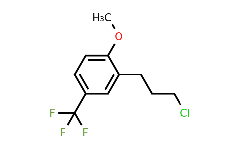1554509-00-0 | 2-(3-Chloropropyl)-4-(trifluoromethyl)anisole