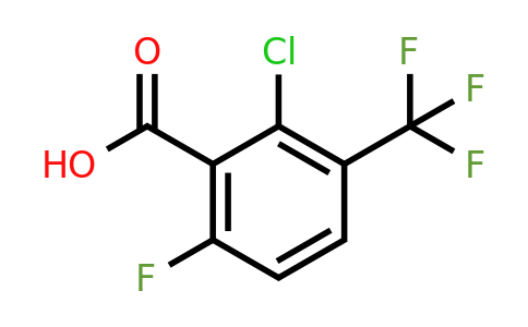 1555544-45-0 | 2-Chloro-6-fluoro-3-(trifluoromethyl)benzoic acid