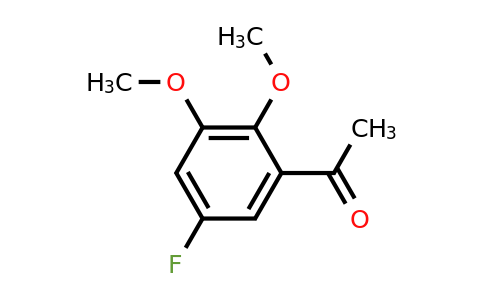 1556132-20-7 | 2',3'-Dimethoxy-5'-fluoroacetophenone