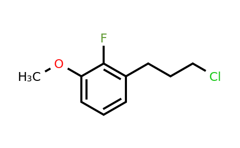 1556240-46-0 | 3-(3-Chloropropyl)-2-fluoroanisole
