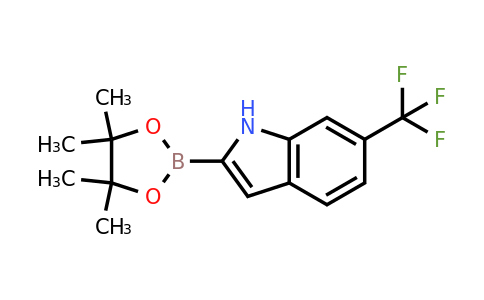 1557138-33-6 | 6-(Trifluoromethyl)-1H-indole-2-boronic acid pinacol ester