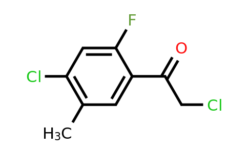 1557592-83-2 | 4'-Chloro-2'-fluoro-5'-methylphenacyl chloride
