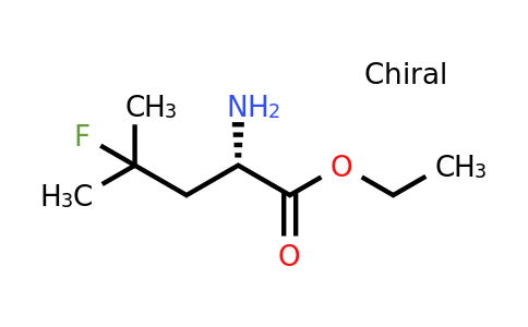 156047-39-1 | (S)-Ethyl 2-amino-4-fluoro-4-methylpentanoate